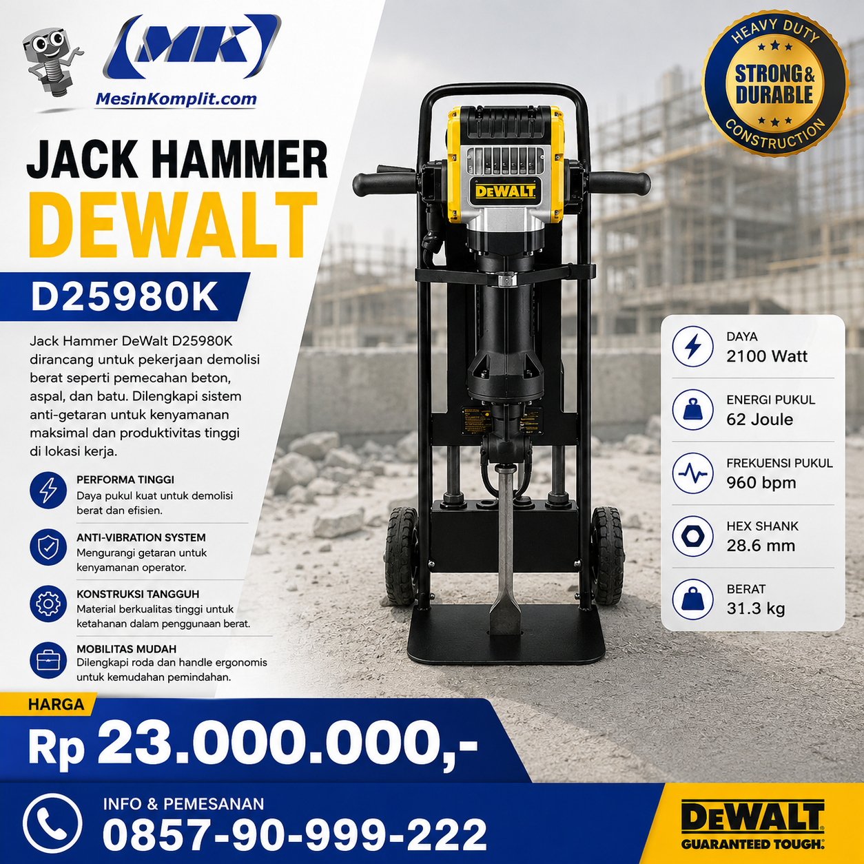 Paving Breaker Dewal...